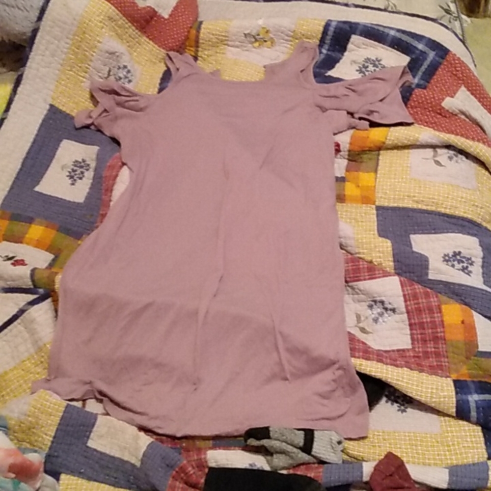 Off the should dress